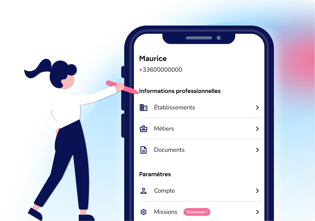 application vacation aide soignante